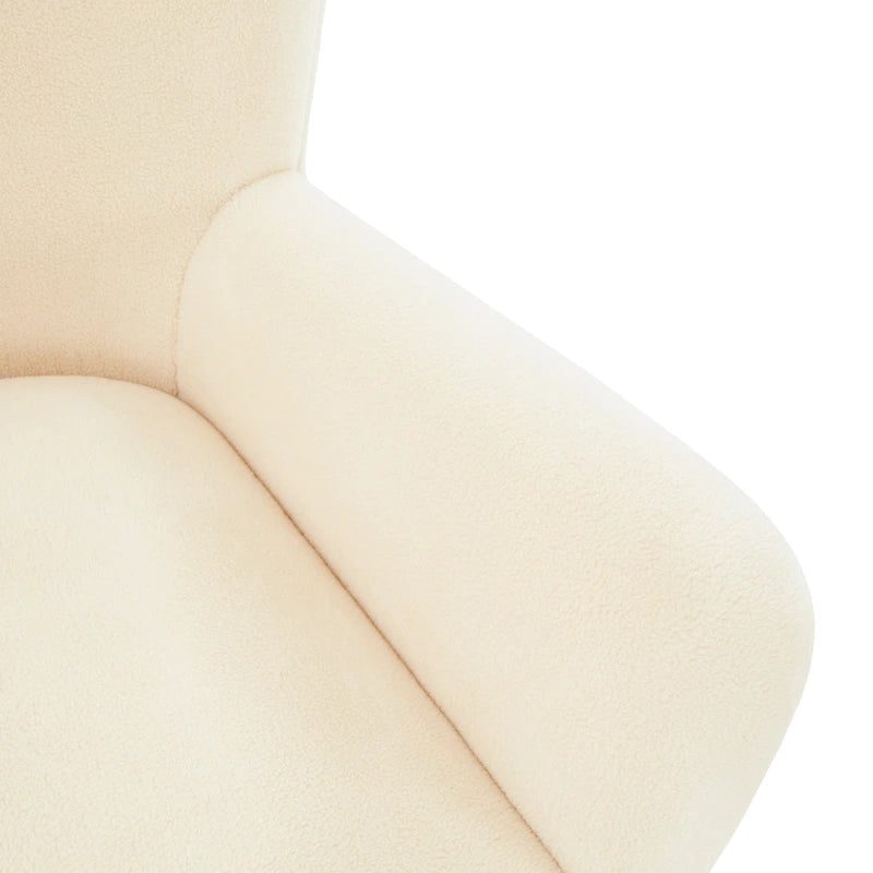 Faux Shearling Accent Chair - 31"W x 27"D x 33"H