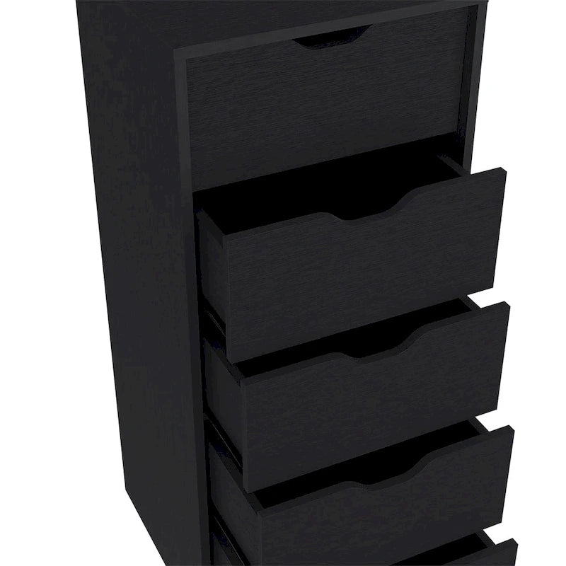 5 Drawer Narrow Dresser