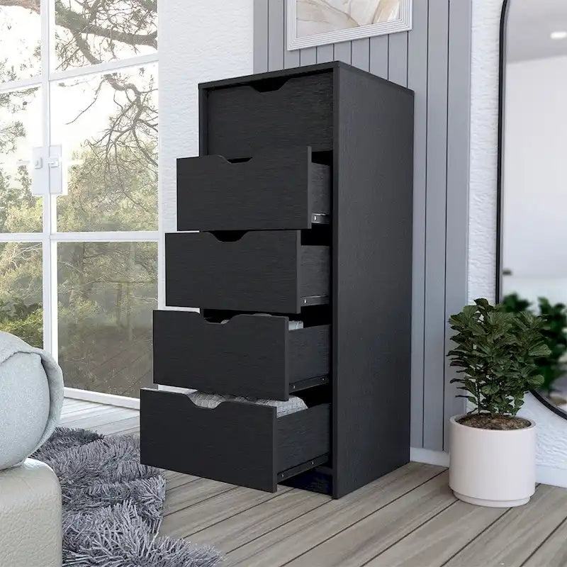 5 Drawer Narrow Dresser
