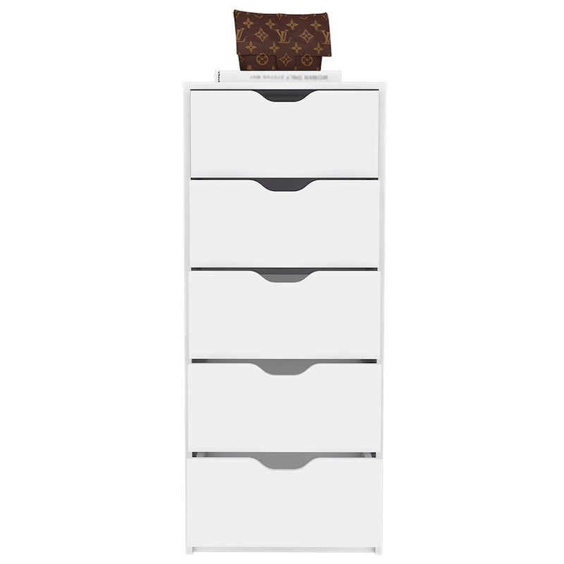5 Drawer Narrow Dresser
