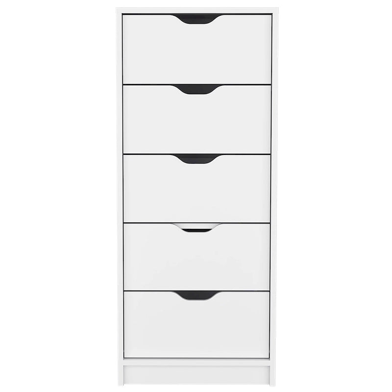 5 Drawer Narrow Dresser