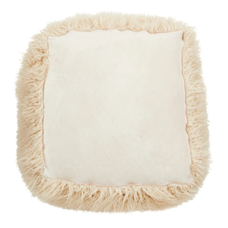 Faux Fur Pouf